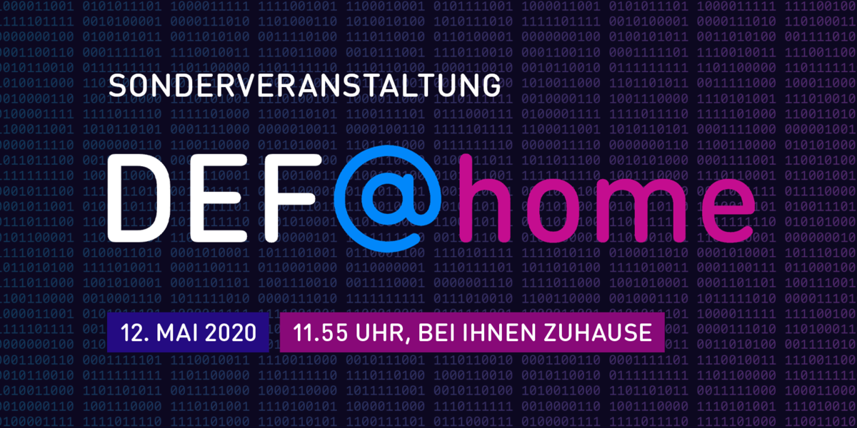 Branding in Corona Zeiten: DEF@home
