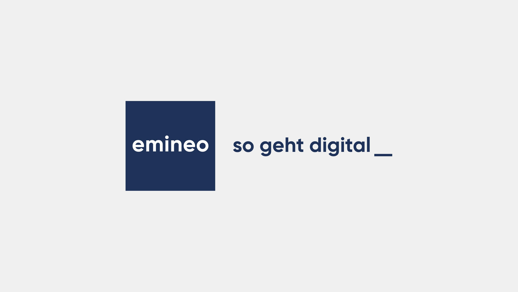 emineo Logo mit Claim