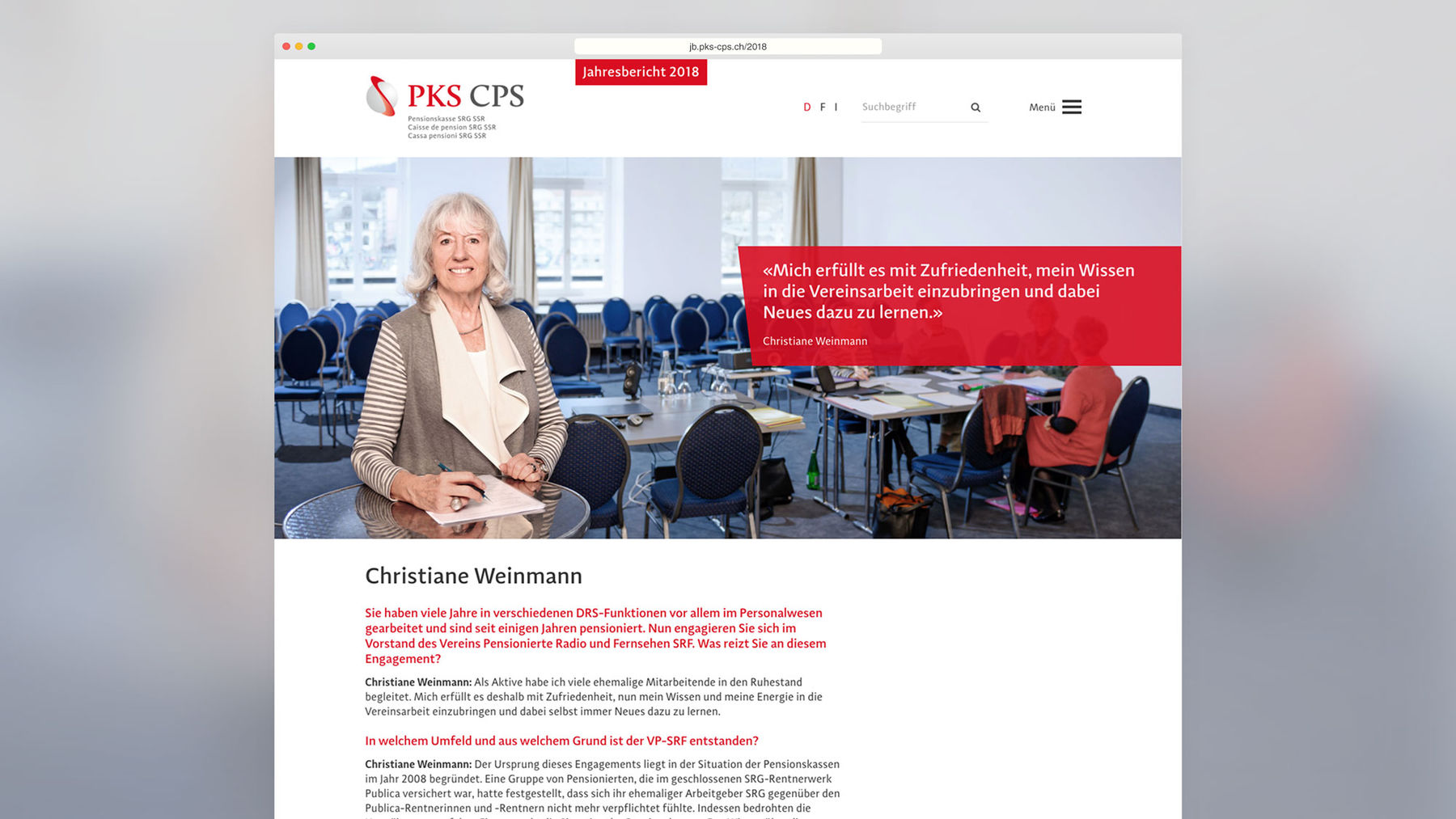 PKS CPS Jahresbericht 2018 Erfolgsgeschichten