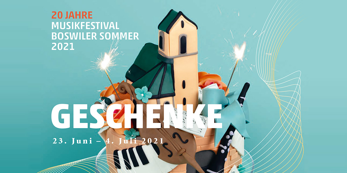 Kommunikation für das Musikfestival Boswiler Sommer 2021